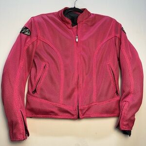 Joe Rocket Vibrant Pink Motorcycle Jacket Women Medium